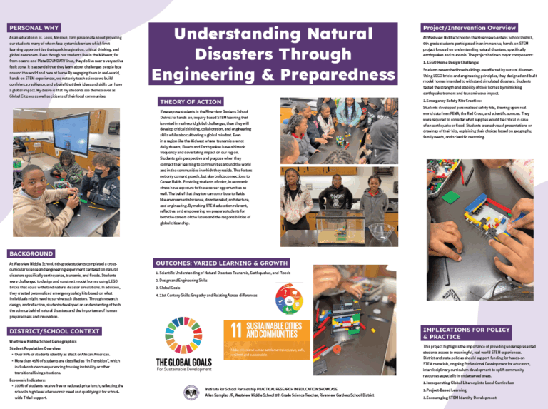 Understanding Natural Disasters Through the Engineering Design Process