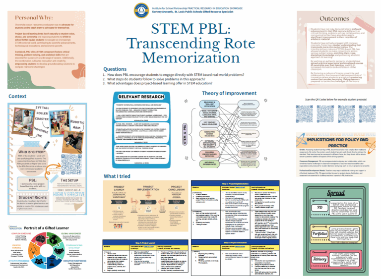 STEM PBL: Transcending Rote Memorization