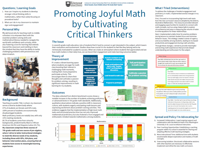 Promoting Joyful Math by Cultivating Critical Thinkers